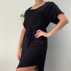 Black T-Shirt Dress